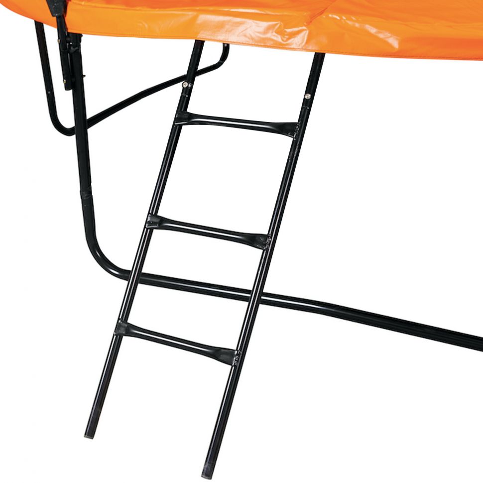Батут DFC Trampoline Kengoo II с сеткой и лестницей 12FT-BAS-BO
